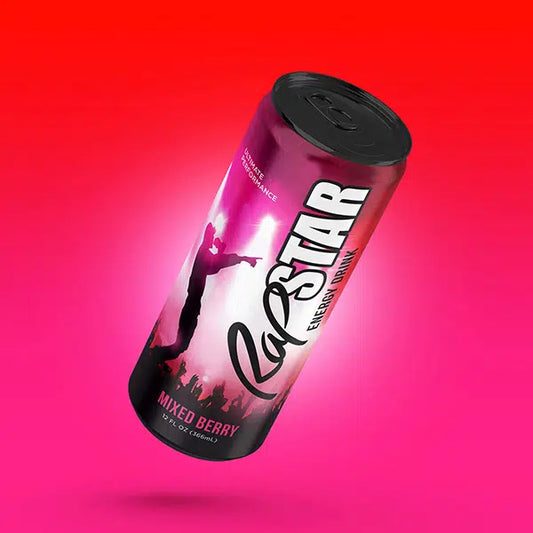 Mixed Berry RapStar Energy Drink (12oz)